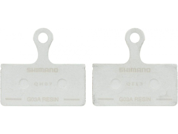 Тормозные колодки Shimano для ДТ G03A, полимер, пружина, шплинт, пара