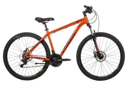 Велосипед STINGER 27.5" ELEMENT STD оранжевый, алюминий, размер 16"