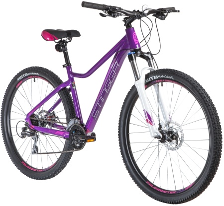 Велосипед Stinger 27" SIENA STD 15" фиолетовый