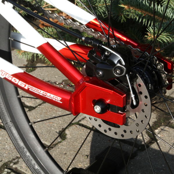 Велосипед BMX race Bombshell 2026 Expert XL nine43 White/red