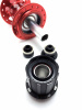 Втулка задняя Energy RH603, 32H, 135x9QR/142х12, красная