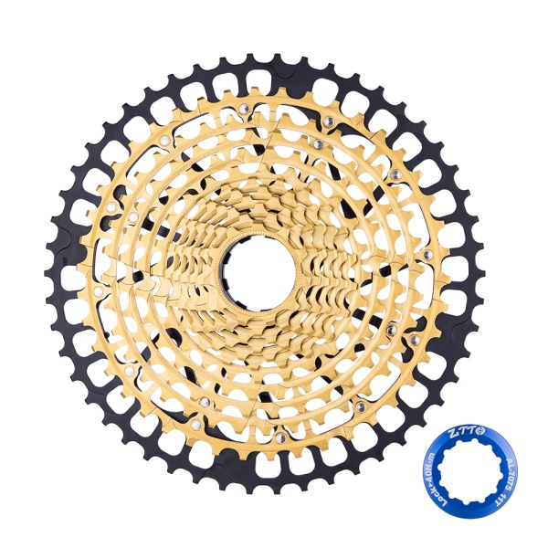 Кассета ZTTO 11 скоростей, 11-46T ULT HG black-gold
