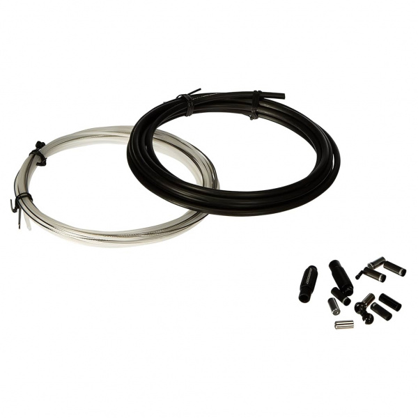Набор рубашек и тросиков переключения Jagwire Elite Sealed Shift Kit 2X Stealth Black