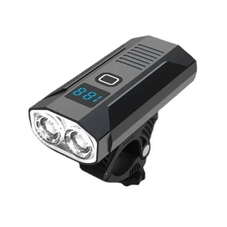 Фонарь передний Energy Power 1000 lumen, 5 режимов, USB C, алюм. корпус, бат. 5200mAh, чёрный
