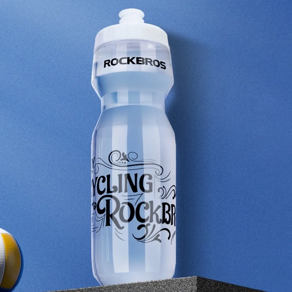 Фляга спортивная RockBros 750мл, Enjoy Cycling прозрачная