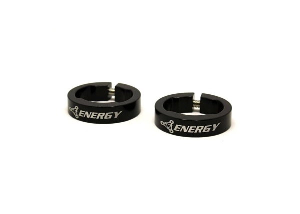 Кольца грипс Energy Lock On, 4 шт, черные