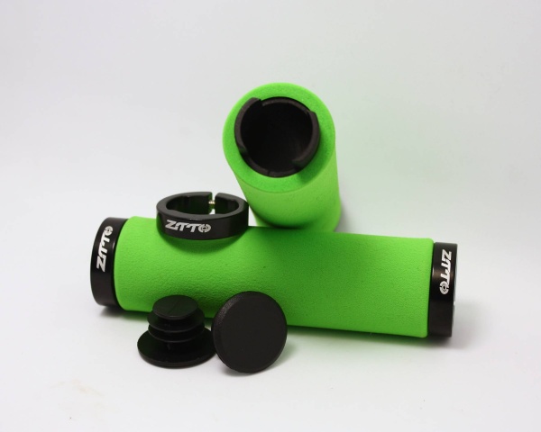 Грипсы ZTTO Foam Lock-On Green