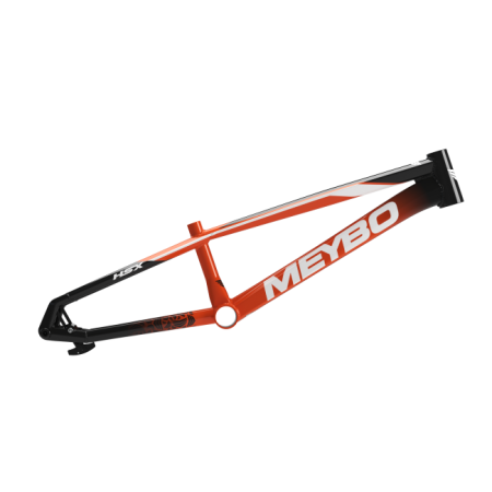 Рама BMX Race Meybo HSX Alloy 2025 Bmx Race Frame Pro 23 Orange/Black/White
