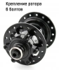Втулка задняя Energy RH603, 32H, 135x9QR/142х12, чёрная