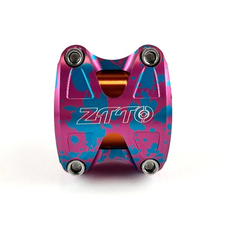 Вынос ZTTO MTB 35, 31.8-35 мм, длина 35 мм, Pink-Blue