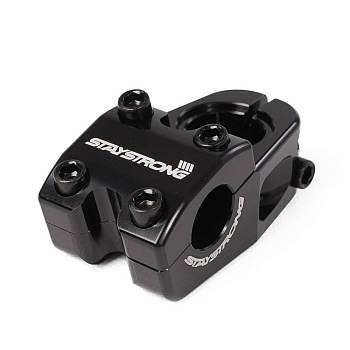 Вынос BMX Stay Strong Top Line V2 1" Race Stem, Black, длина 45мм