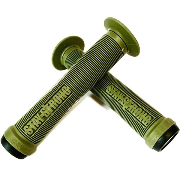 Грипсы BMX ODI Stay Strong Grips, Army Green