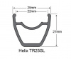 Обод 26" 32h SunRingle Helix TR25 Black