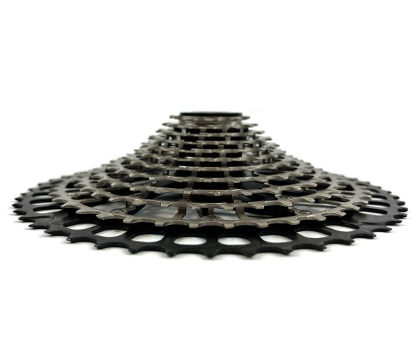 Кассета велосипедная Energy Monoblock CNC, 12 скоростей, 11-50T, HG Type, High int. steel, алюм. паук
