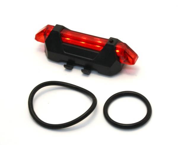 Фонарь задний Energy MIST LED, 30 lumen, красный, 4 режима, USB, ABS корпус