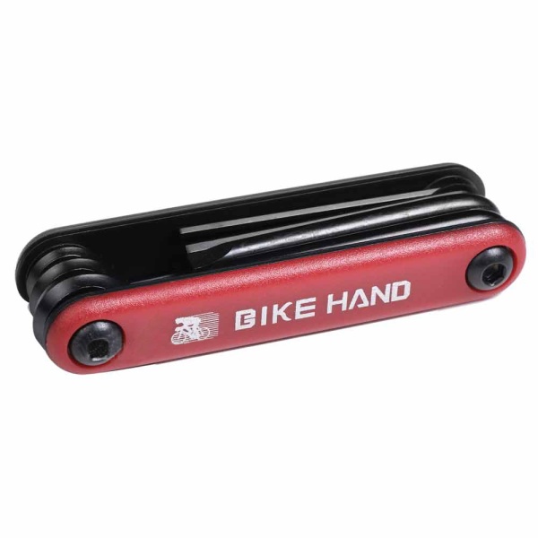 Ключи-шестигранники Bikehand YC-267 складные 5 шт + 2 отвертки