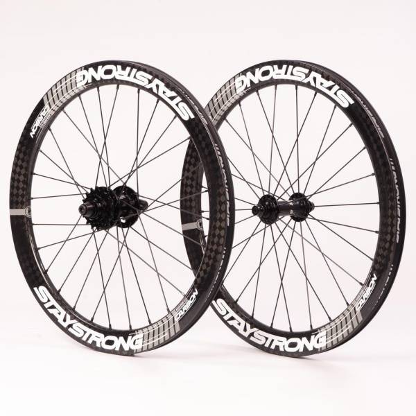 Комплект колес BMX Stay Strong Carbon Race DVSN V3 20" Disc Race Wheelset - Carbon/ 1-1/8"