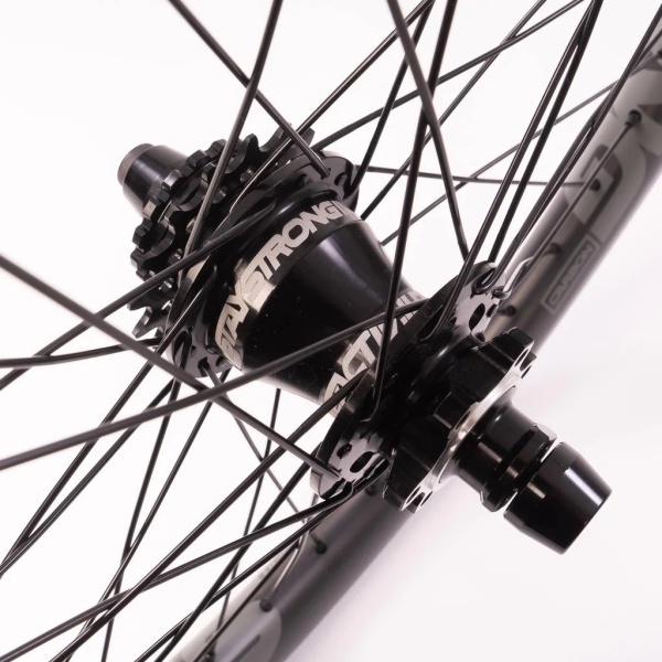 Комплект колес BMX Stay Strong Reactiv 2 20" CARBON Disc Race Wheelset Black 1.75"