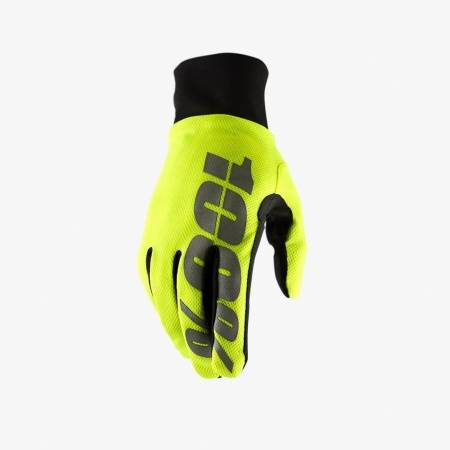 Мотоперчатки 100% Hydromatic Waterproof Glove Neon Yellow, M, 2021