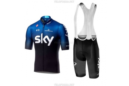 Веломайка Sky Race SS Jersey Blue S