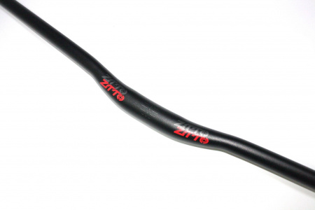 Руль ZTTO 31.8х780мм, подъем 20мм, black/red