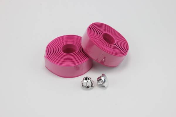 Обмотка руля Energy EVA бесклеевая, с заглушками, розовая