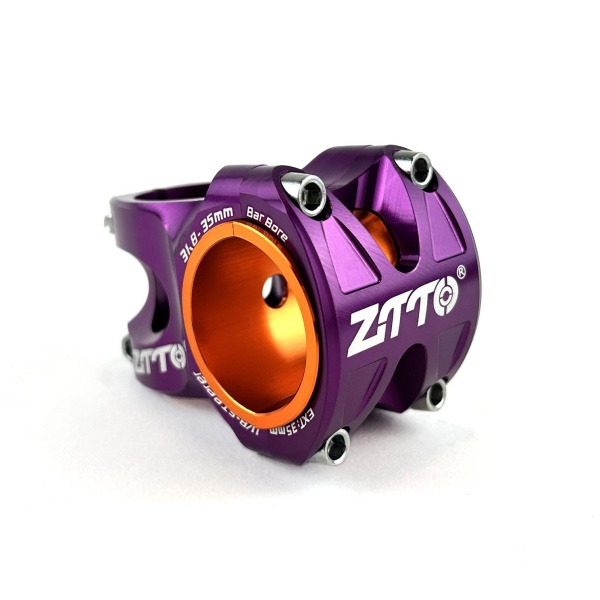 Вынос ZTTO Bar Bore 31.8-35 мм, длина 35 мм, фиолетовый