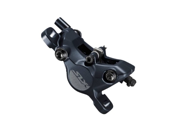 Тормоз дисковый Shimano SLX M7100, передний (левый), полимерные колодки