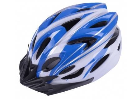 Шлем Vinca Sport IN-MOLD, размер L(58-62), сине-белый