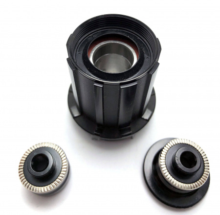 Втулка задняя Energy RH603, 32H, 135x9QR/142х12, красная