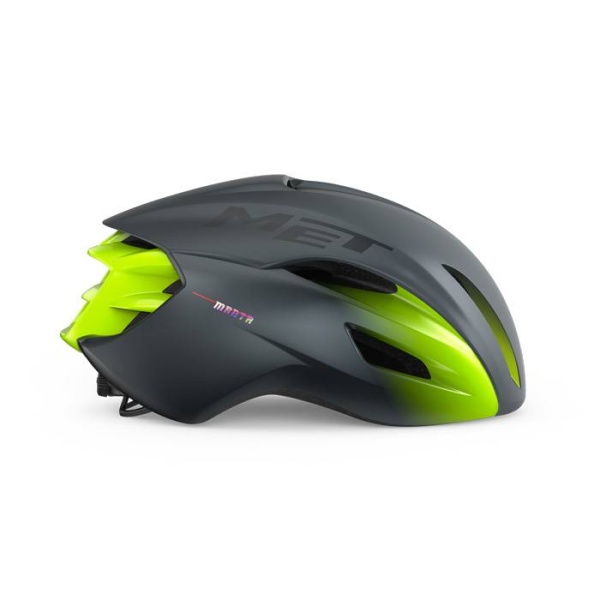 Велошлем Met Manta MIPS Grey/Fluo Yellow, M, 2022