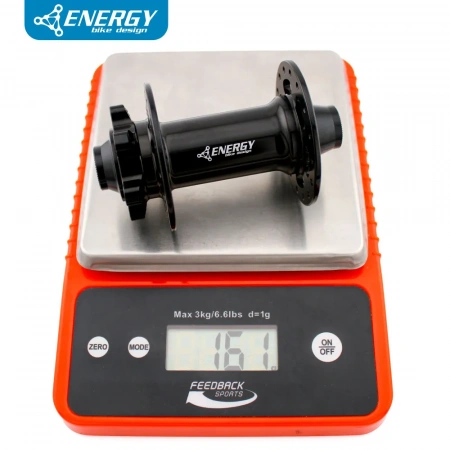 Втулка передняя Energy FH530 Boost, 32H, 110х15mm, чёрная
