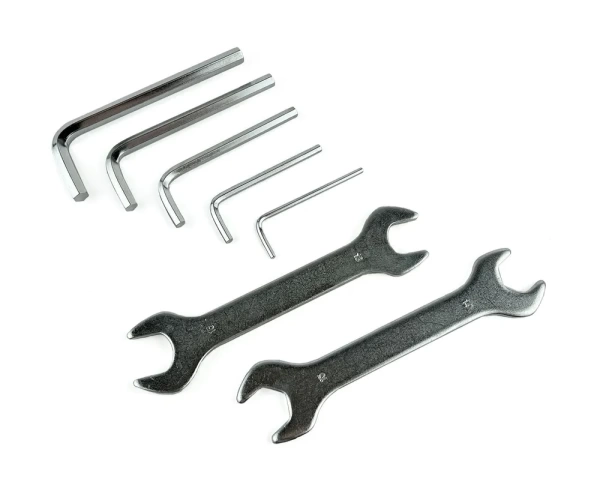 Набор инструментов карманный Kenli KL-7007 (7 шт: шестигранники, гаечные ключи)