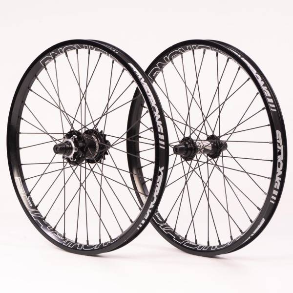 Комплект колес BMX Stay Strong Reactiv 2 20" Disc Race Wheelset - Black/ 1.75"