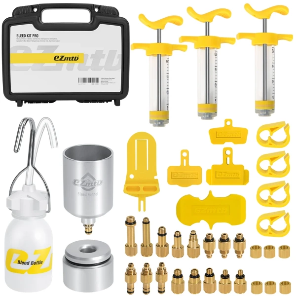 Набор для прокачки тормозов EZmtb PRO Bleed Kit, профессиональный