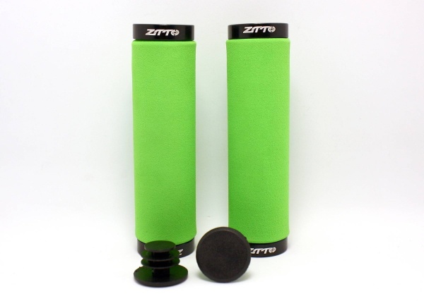 Грипсы ZTTO Foam Lock-On Green
