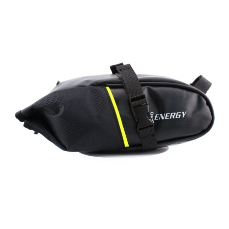 Сумка подседельная для велосипеда Energy Seat Post Bag 2 24x10x9cm черная/салатовая