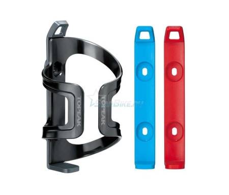 Флягодержатель TOPEAK DualSide Cage EX Plastic base Plastic Cage Black w/Gray/Blue/Red mount/holder bracket