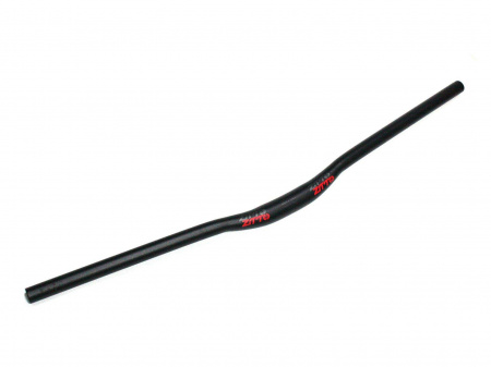 Руль ZTTO 31.8х780мм, подъем 20мм, black/red