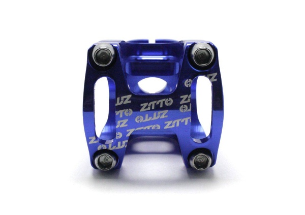 Вынос ZTTO MTB 50mm, 31.8мм, 0 градусов, голубой