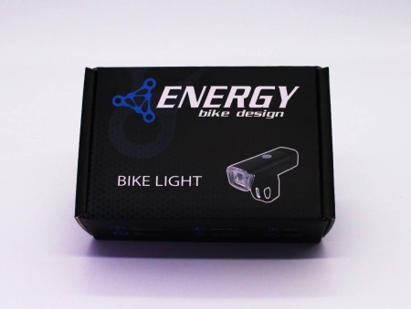 Фонарь передний Energy X-RAY LE-T6*2, 1400 lumen, 4 режима, USB, алюминиевый корпус, чёрный