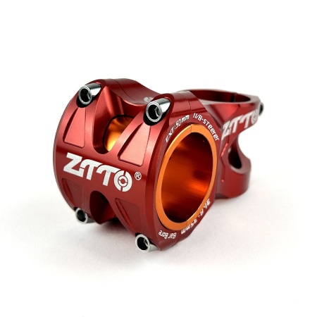 Вынос ZTTO Bar Bore 31.8-35 мм, длина 50 мм, красный