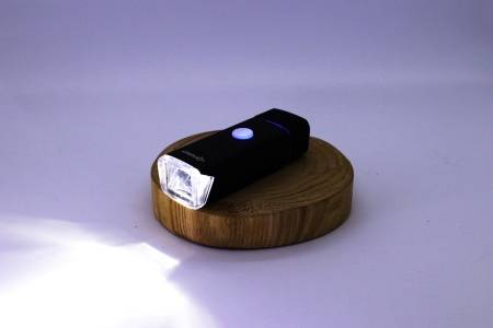 Фонарь передний Energy X-RAY LE-T6*2, 1400 lumen, 4 режима, USB, алюминиевый корпус, чёрный