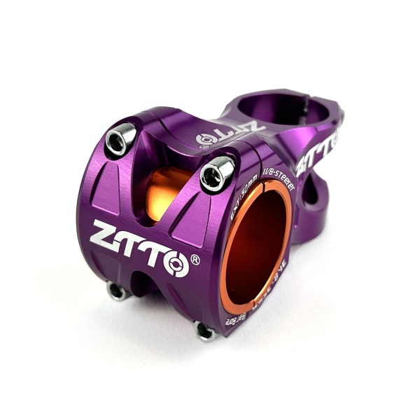 Вынос ZTTO Bar Bore 31.8-35 мм, длина 50 мм, фиолетовый
