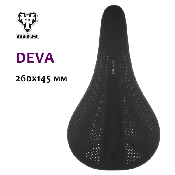 Седло велосипедное WTB Deva 260x145 Medium Steel