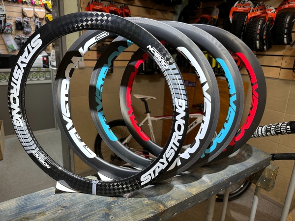 Обод BMX Stay Strong 20" x 1.75 36H карбон PRO RACE DVSN V3 FRONT (передний), черный