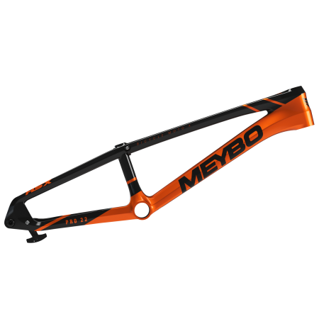 Рама BMX Race карбоновая Meybo HSX Carbon 2025 Bmx Race Frame Expert Black/Orange