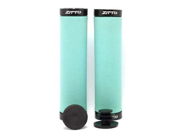 Грипсы ZTTO Foam Lock-On Turquoise