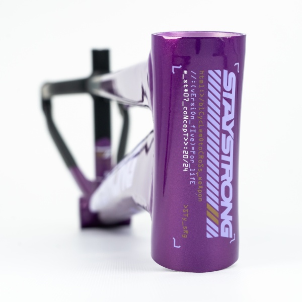 Рама BMX-race StayStrong V5 2025 Expert Disc Black-Purple