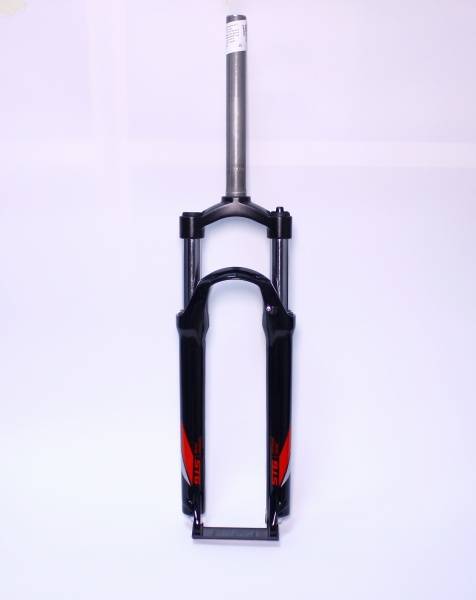 Амортизационная вилка STG SPICE 29" 1-1/8 стальной шток, с регулировкой сжатия, ход 100мм, крепление под ДТ